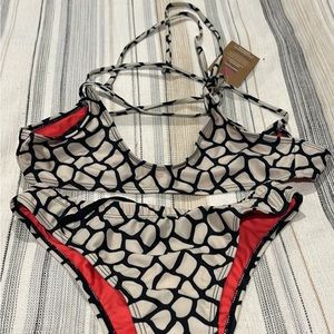 Capri bikini top and bottom